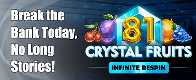 Weekly VIP Cashback Rebate promotion banner
